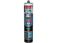 SOUDAL 290ML FIX ALL FLEXI BLACK SEALANT ADHESIVE