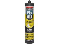 SOUDAL 290ml FIX ALL TURBO WHITE SUPER FAST