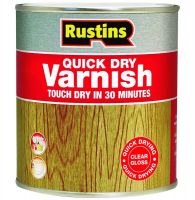 Rustins Quick Dry Varnish  - Clear Gloss 500ml