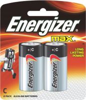 Energizer Max Type C Batteries (2 pack)