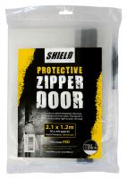 Temporary Protective Polly Zipper Door