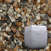 Oyster Pebbles/Shingle 20mm - 850kg Bulk Bag