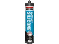 SOUDAL SANITARY SILICONE CLEAR TRADE 290ML