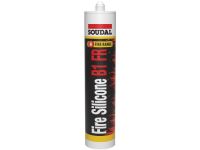 SOUDAL FIRE SILICONE B1 FR WHITE 300ML
