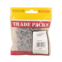 Cable Clip - T+E Grey - 1.00/1.5mm (60 PK)