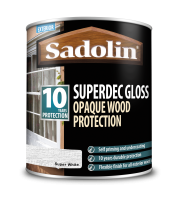 Sadolin SuperDec Gloss - White 1L