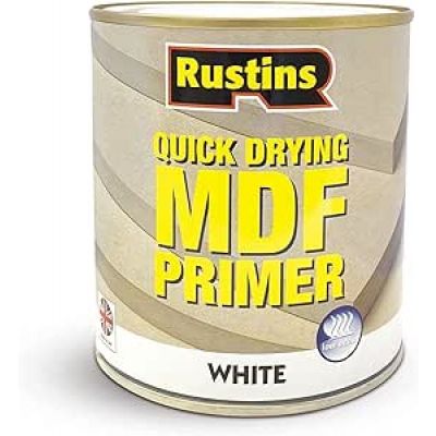 Rustins Quick Drying MDF Primer White 500ml