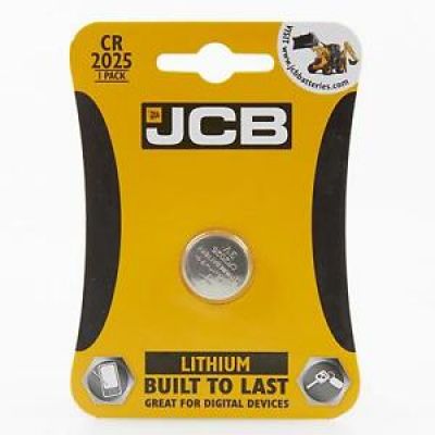 JCB CR2025 Lithium Coin Battery 