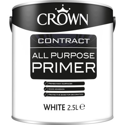 Crown Contract All Purpose Primer - White 2.5L
