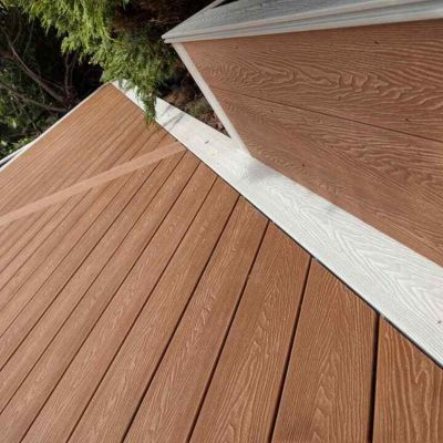 Composite Decking Fascia Board - Teak