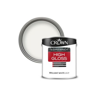 Crown Contract High Gloss - Brilliant White 2.5L