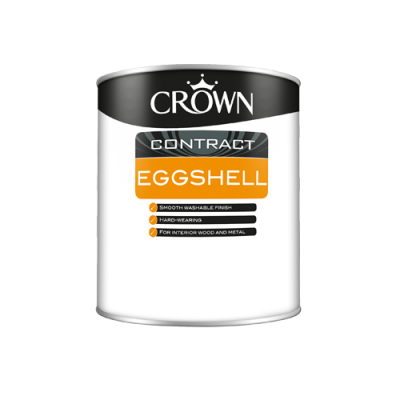 Crown Contract Eggshell - Brilliant White 2.5L