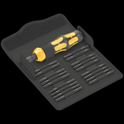 Wera Kraftform Kompakt 900 Impact Screwdriver Set - 19pc  