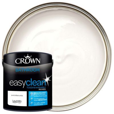 Crown Easyclean Bathroom Matt Brilliant White 2.5L