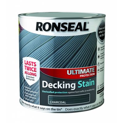 Ronseal Ultimate Decking Stain - Charcoal 2.5L