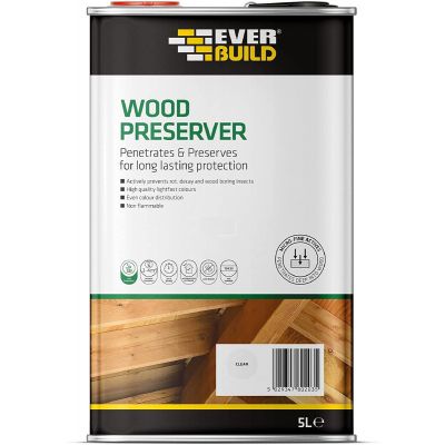 Everbuild Wood Preserver 5L