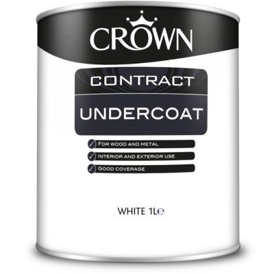 Crown Contract Undercoat - White 1L