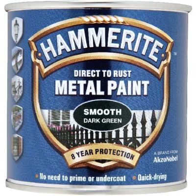 Hammerite -Smooth Dark Green 250ml
