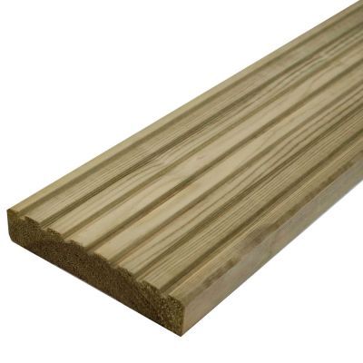 Timber Decking Board (28x145mm) 4.8m Length