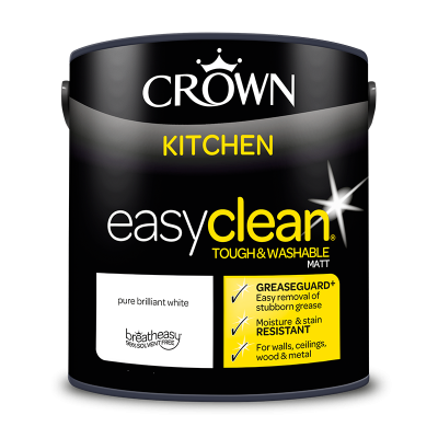 Crown Easyclean Kitchen Matt Brilliant White 2.5L