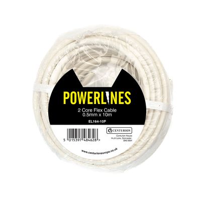 0.5mm x 10m Flexible Cable 2 Core