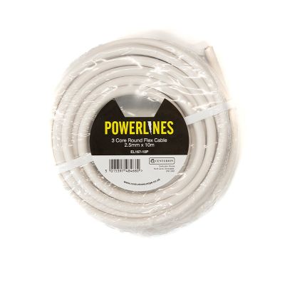 2.5mm x 10m Flexible Cable 3 Core