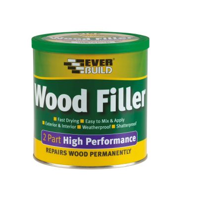 2 Part High Performance Wood Filler - White 500g