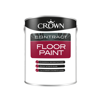 Crown Contract Floor Paint - Grey 5L