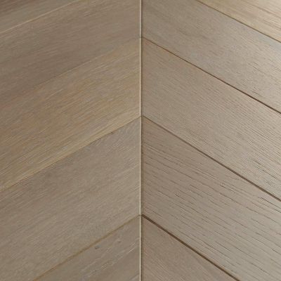 Woodpecker Goodrich Feather Oak Chevron Engineered Wood Flooring 1.296m2