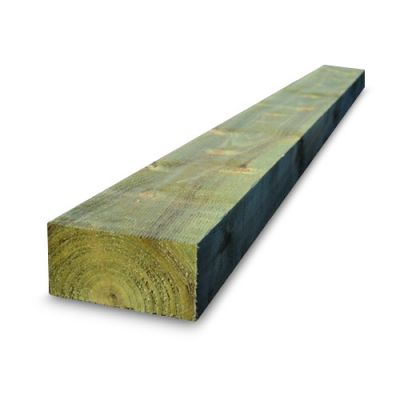 8ft Garden Railway Sleeper 4" x 8" 