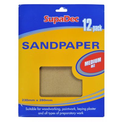 General Purpose Sandpaper Pack - Medium