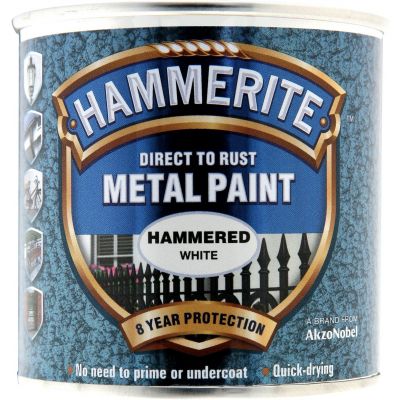 Hammerite - Hammered White 250ml