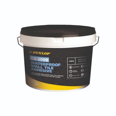 Dunlop RX-3000 Waterproof Tile Adhesive