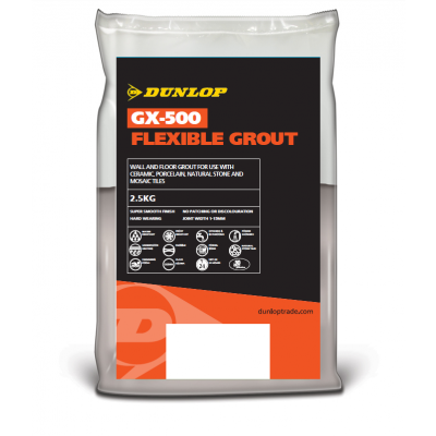 Dunlop GX500 Flexible Grout - 2.5kg