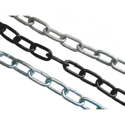 Welded Link Chain 35mm Bright Zinc Plated