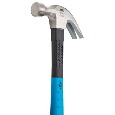 Pro Fibreglass Handle Claw Hammer 20 OZ