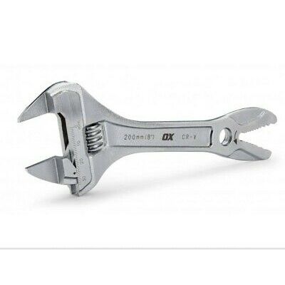 Pro Slim-Jaw Adjustable Wrench 200mm 8in
