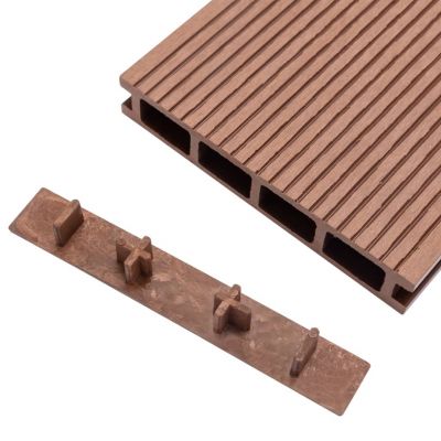 Composite Decking End Cap - Teak Box Of 10