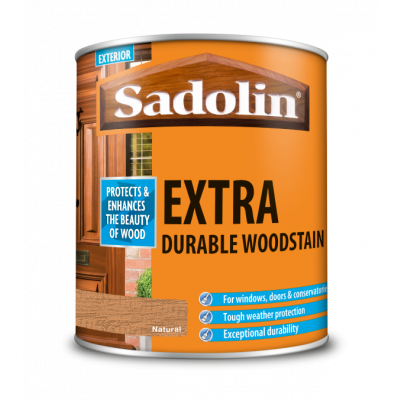 Sadolin Extra Durable Woodstain - 1L