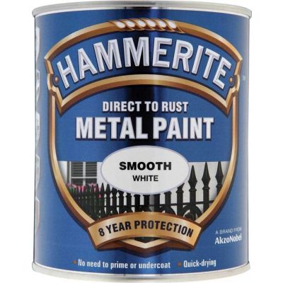 Hammerite - Smooth White 750ml