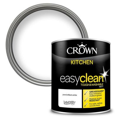 Crown Easyclean Kitchen Matt Brilliant White 2.5L
