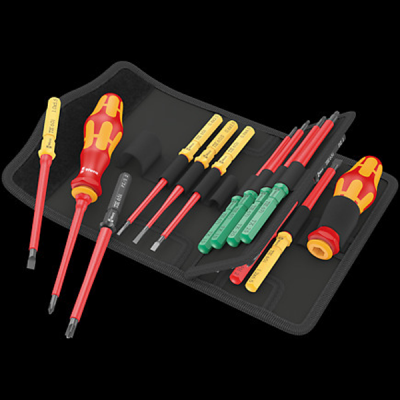 Wera Kraftform Kompakt VDE 17 Universal Screwdriver Set - 17pc