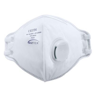 Respirator Valved Type Disposable Dust Mask x20