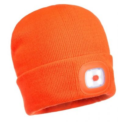 Rechargable Twin LED Beanie Hat