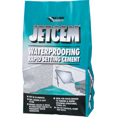 Jetcem Waterproofing Rapid Setting Cement - 3kg