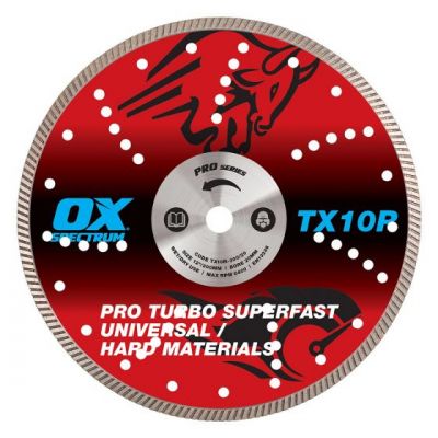Ox Diamond Blade TX10R - Universal & Hard Materials