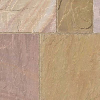 Sahara Indian Sandstone 610 x 610mm Paving Slab 