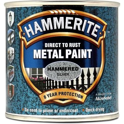 Hammerite - Hammered Silver 250ml
