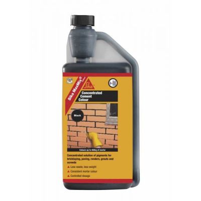 Sika MaxMix Concentrated Cement Colour, Black 250ml