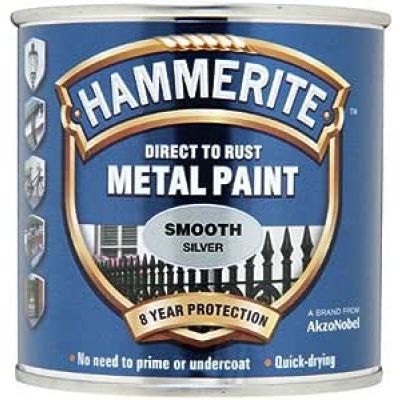 Hammerite - Smooth Silver 250ml